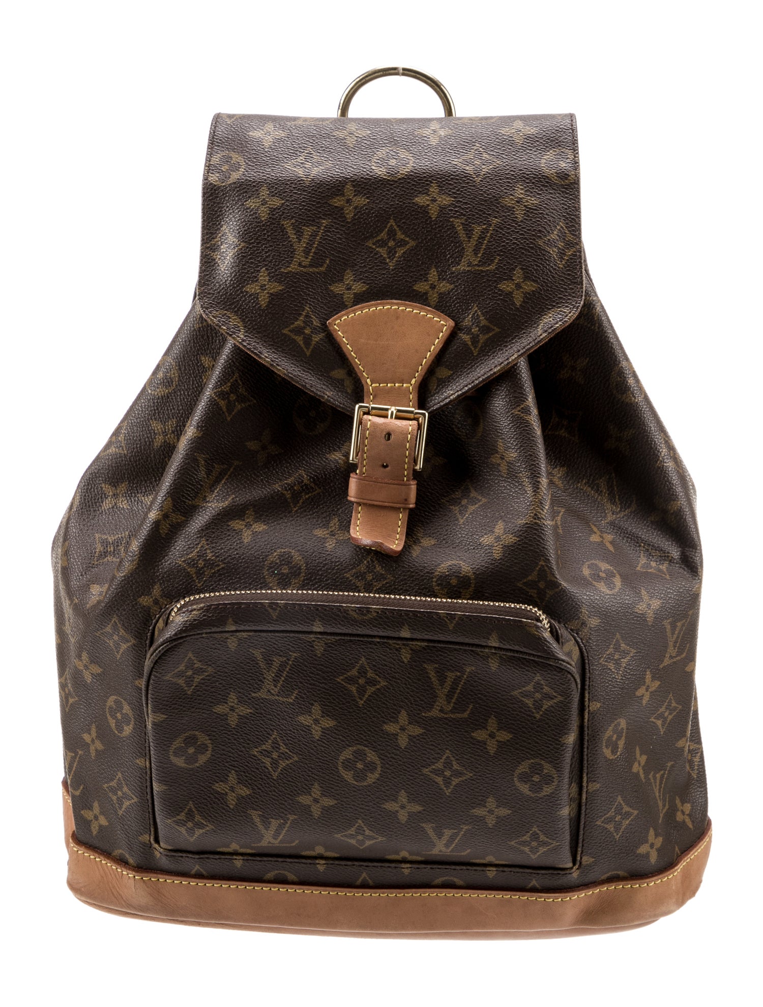 Louis Vuitton LV Monogram Montsouris Brown Backpacks, Handbags