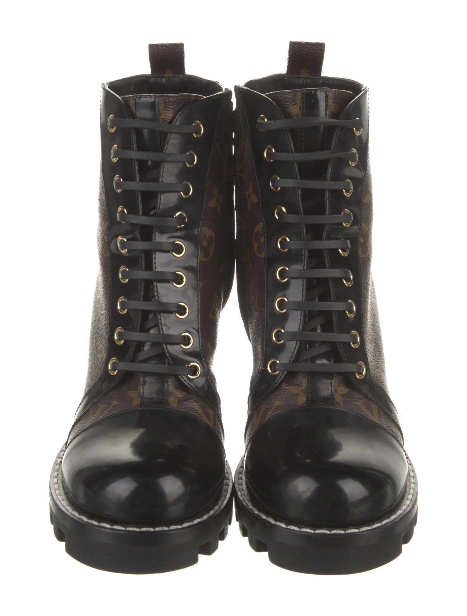 Louis Vuitton Combat Boots