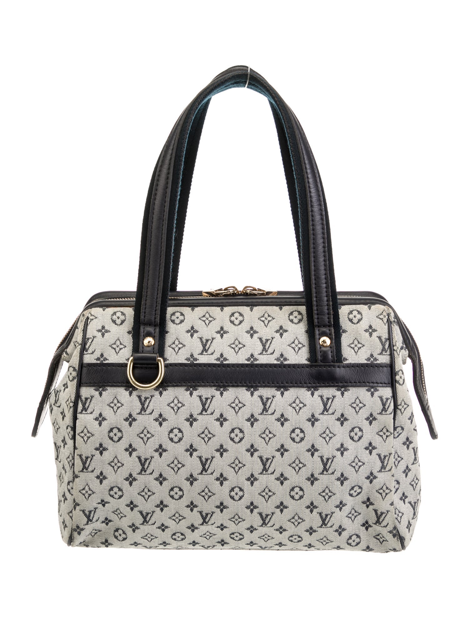 Louis Vuitton Monogram Mini Lin Josephine PM Vintage Blue Shoulder