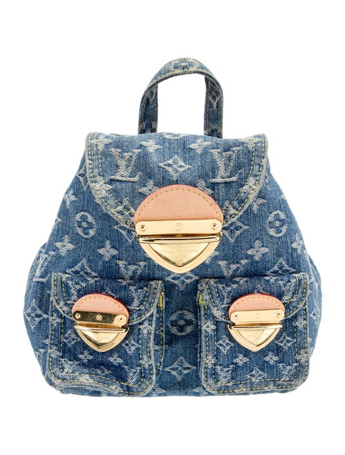 Louis Vuitton Monogram Denim Venice Backpack 2024