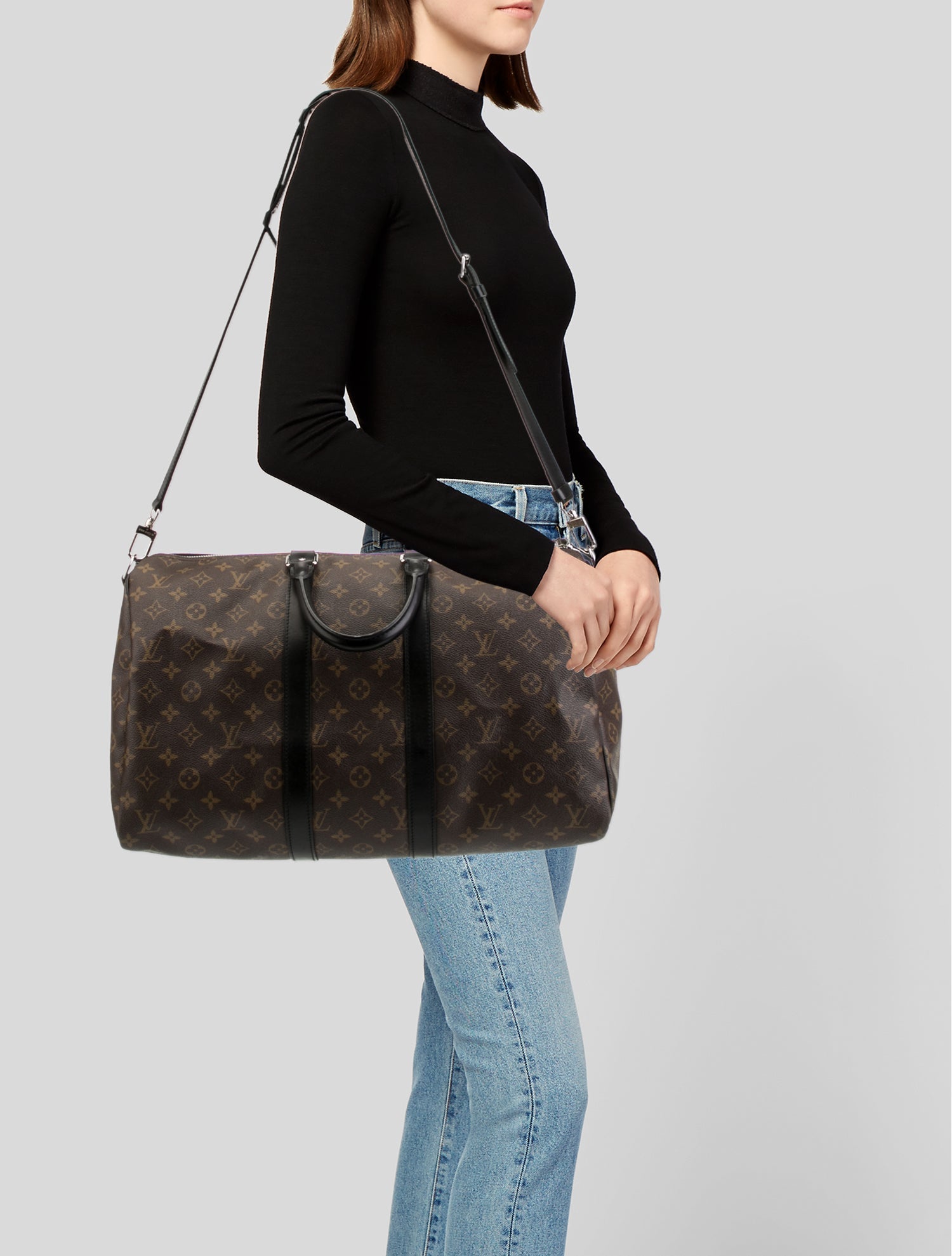 Louis Vuitton Monogram Keepall Bandouliere 45