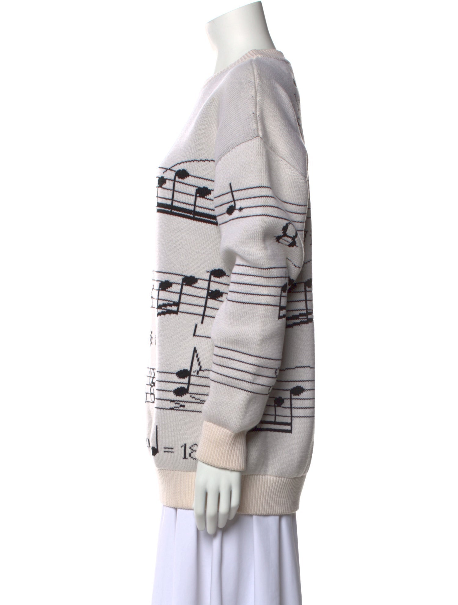 Louis Vuitton 2019 Intarsia Music Notes Pullover