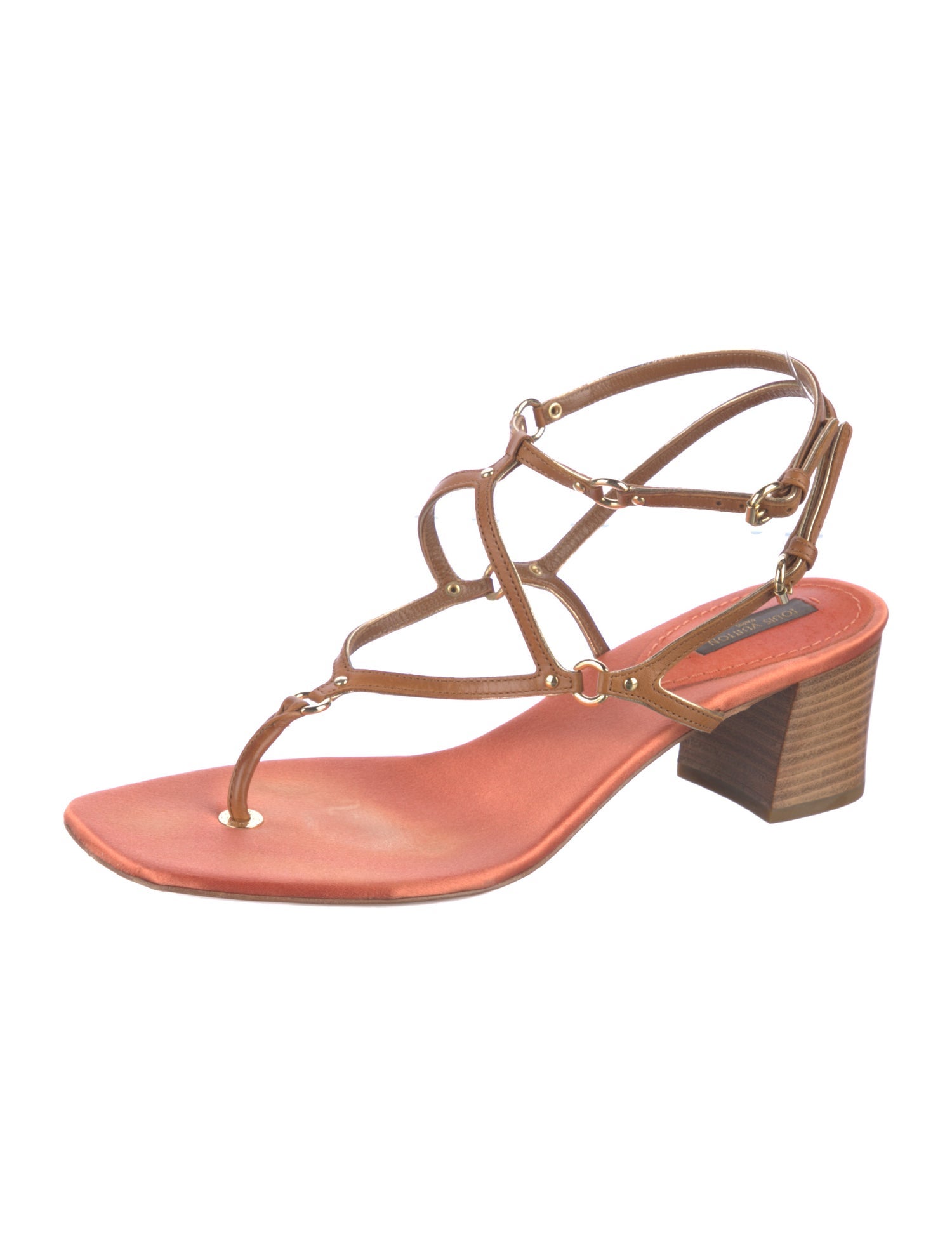 Louis Vuitton Leather Sandals