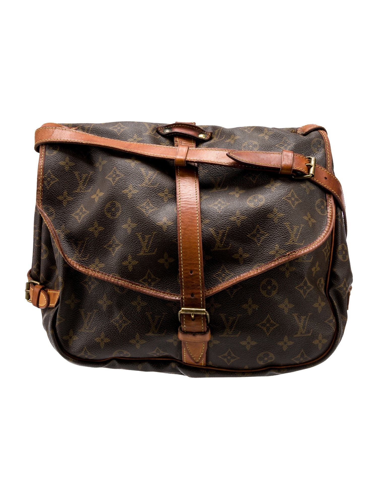 Louis Vuitton Monogram Saumur 35