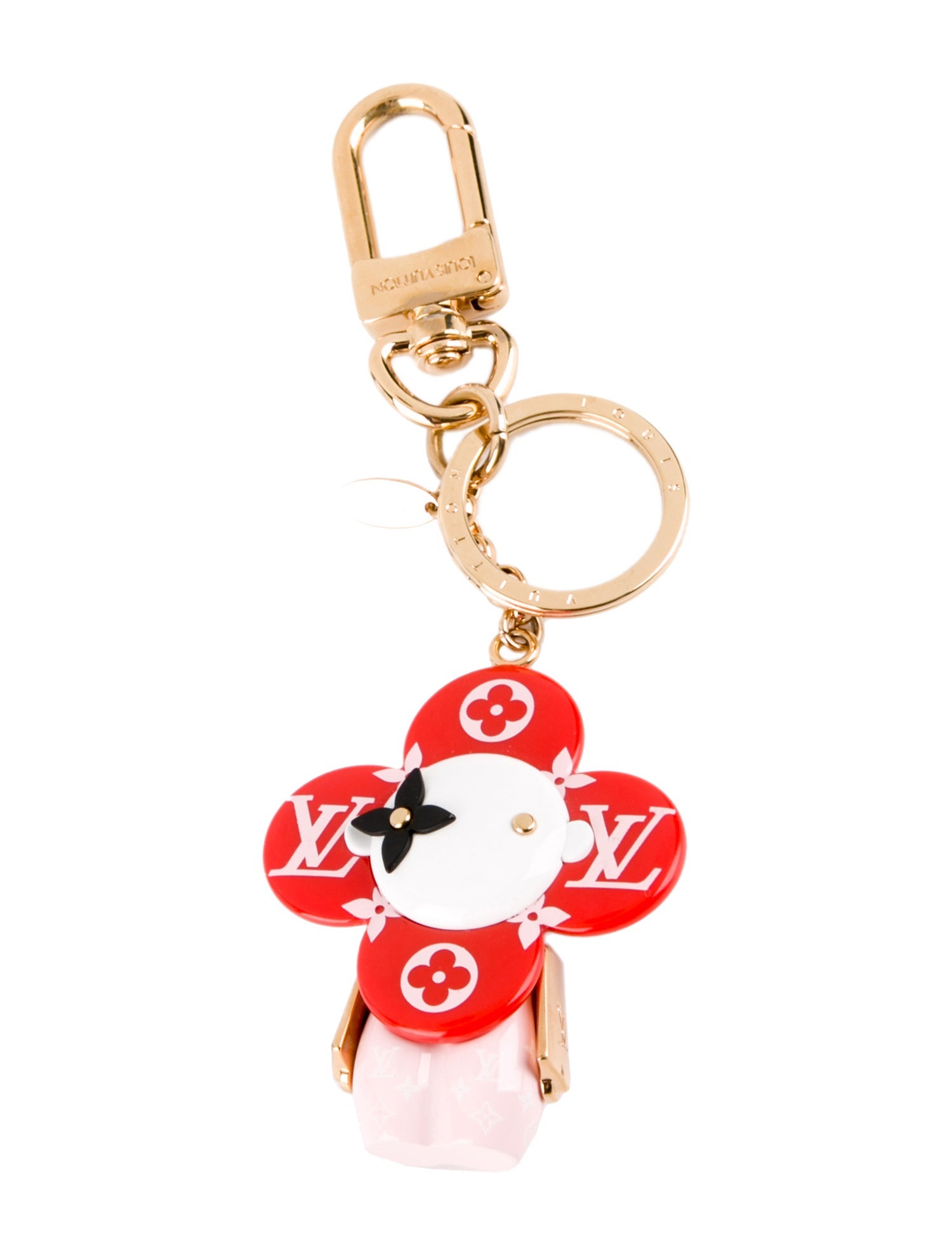 Louis Vuitton Rouge Vivienne Bag Charm and Key Holder