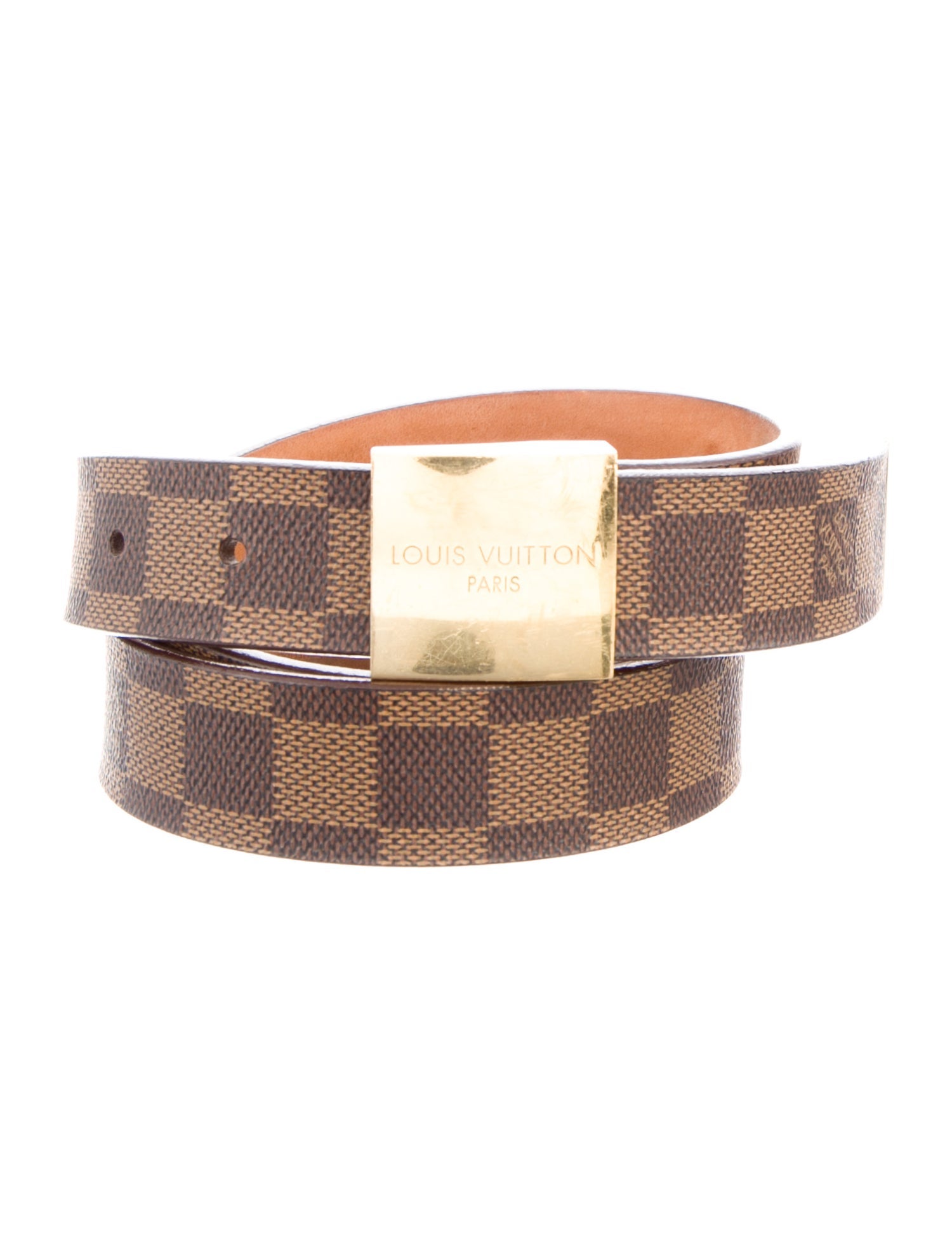 Louis Vuitton Vintage 2001 Waist Belt Brown Belts, Accessories