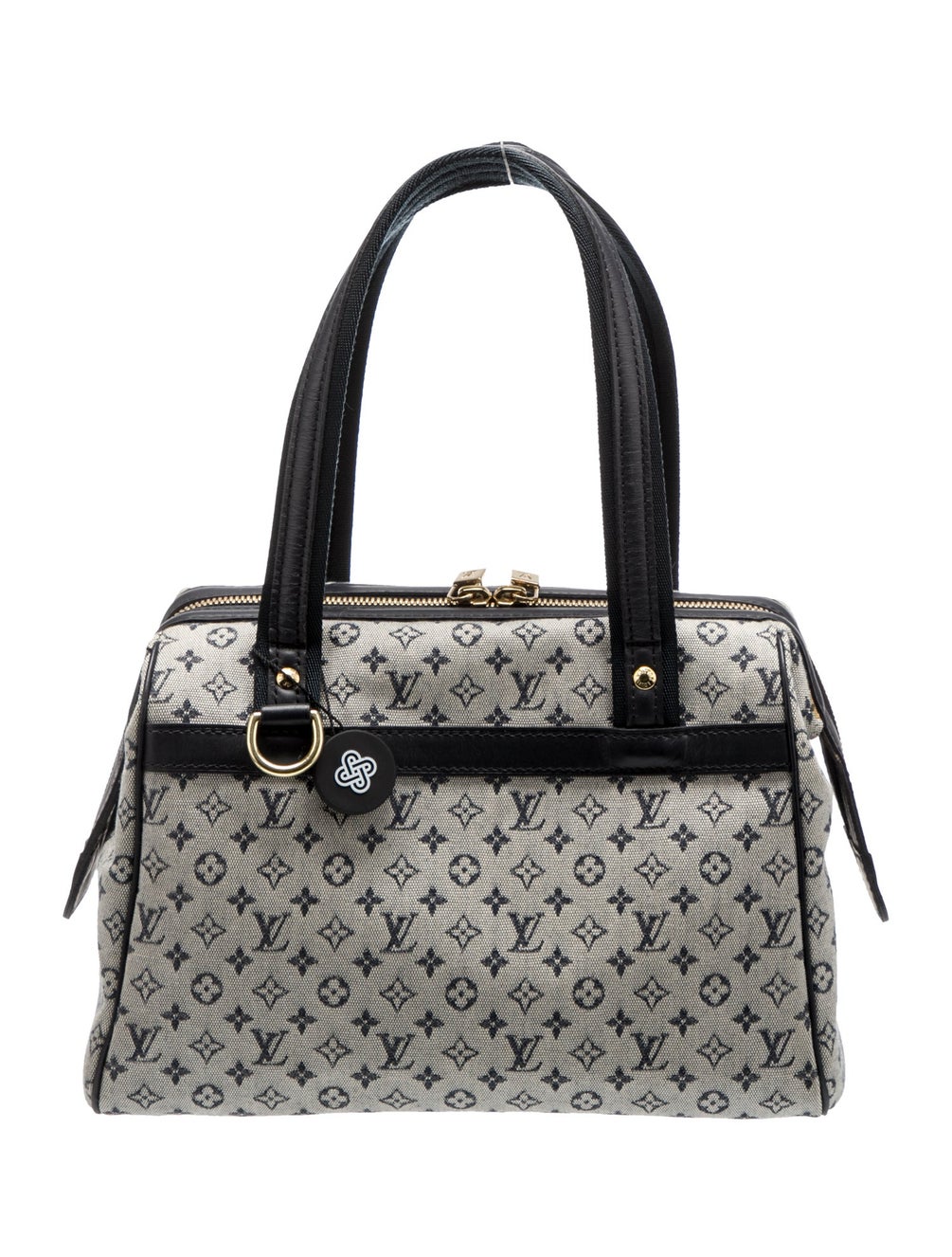 Louis Vuitton Monogram Mini Lin Josephine PM Vintage Blue Handle Bags