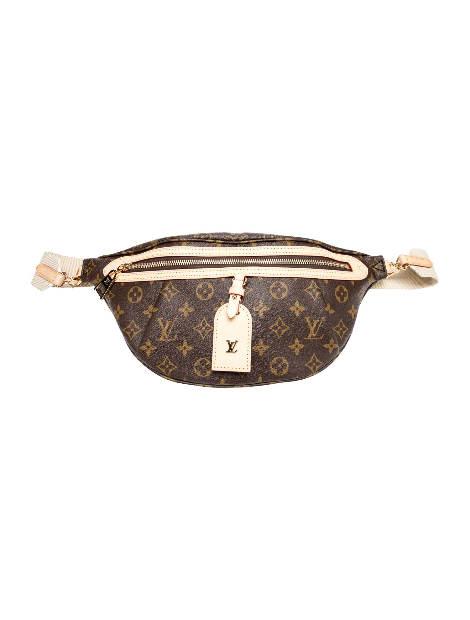 Louis Vuitton LV Monogram High Rise Bumbag Brown Waist Bags, Handbags