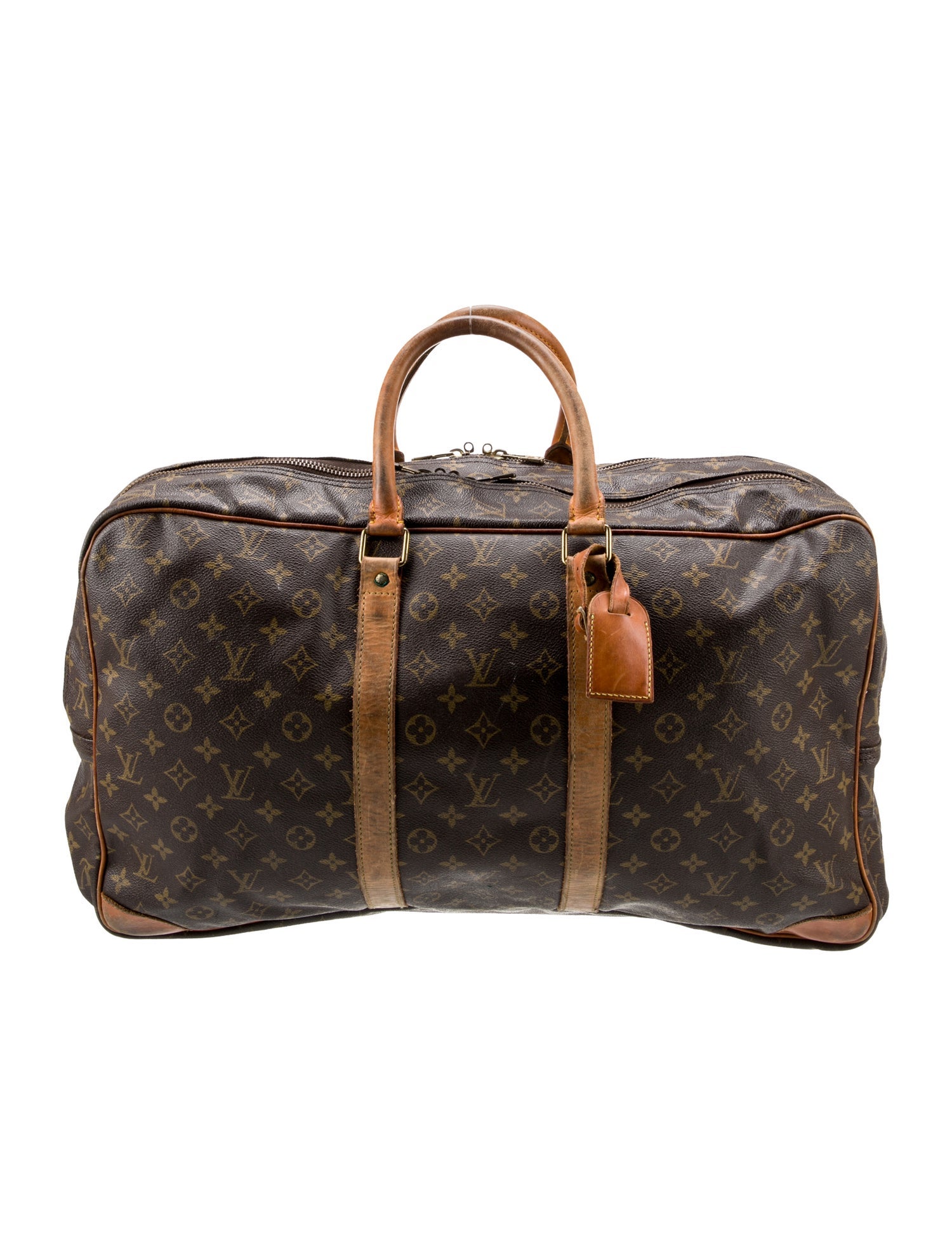 Louis Vuitton LV Monogram Sirius 50 Vintage Brown Luggage and Travel