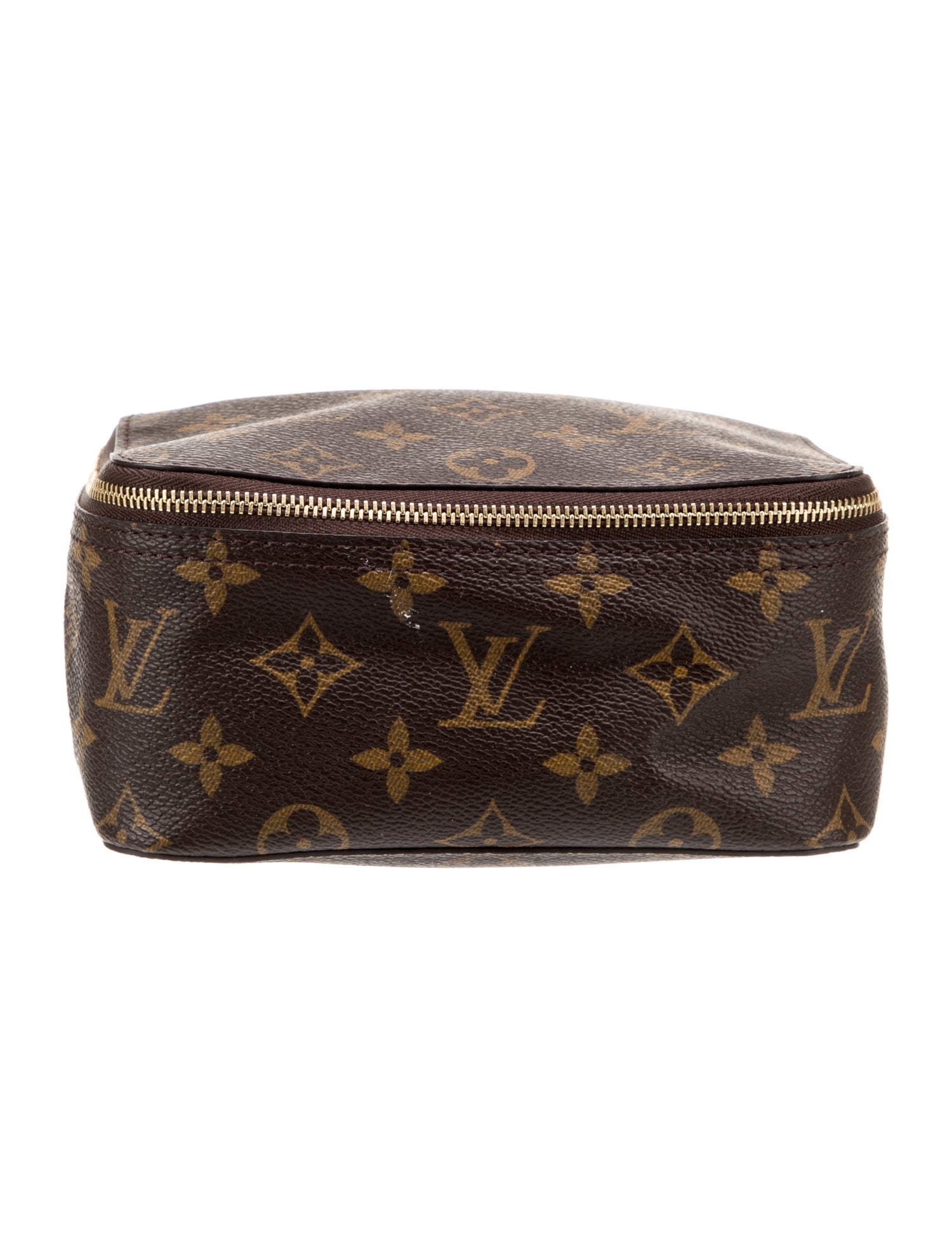 Louis Vuitton Monogram Packing Cube MM Brown Cosmetic Bags