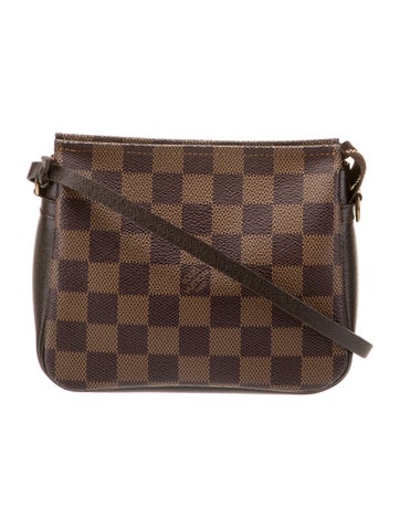 Louis Vuitton Handle Bags Damier Ebene ebene Vintage
