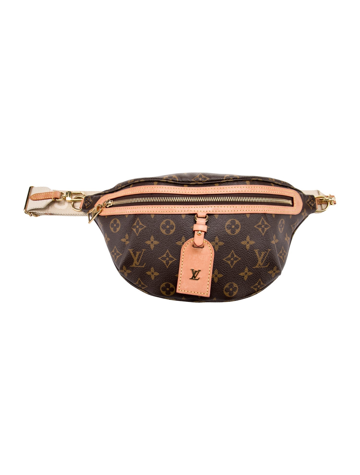Louis Vuitton LV Monogram High Rise Bumbag Brown Waist Bags, Handbags
