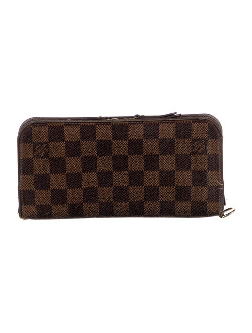 Louis Vuitton Damier Ebene Pattern Coated Canvas Insolite Wallet