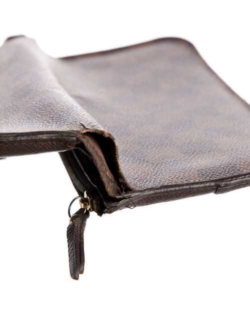 Louis Vuitton Damier Ebene Pattern Coated Canvas Insolite Wallet