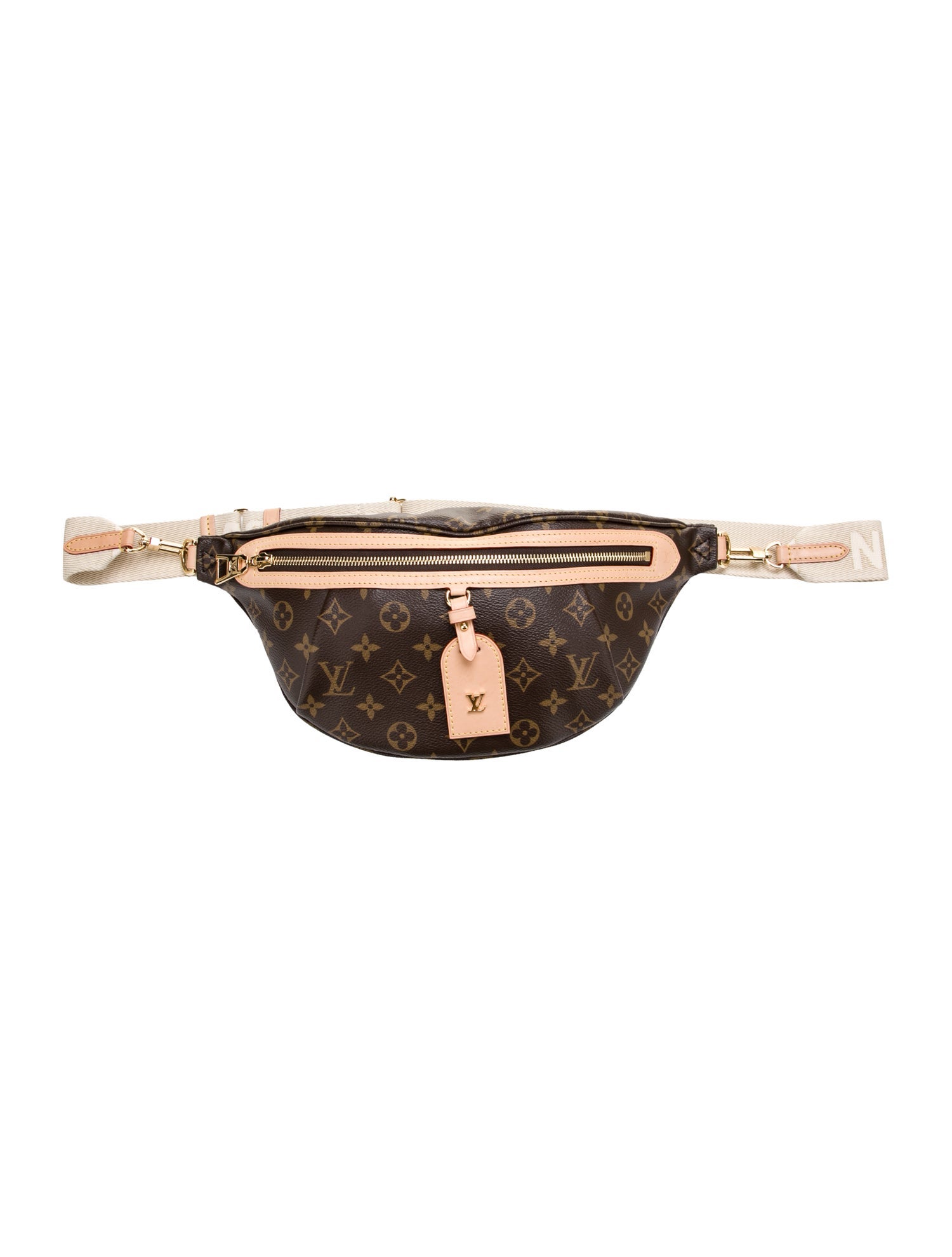 Louis Vuitton LV Monogram High Rise Bumbag Brown Waist Bags, Handbags