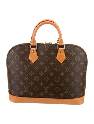 Louis Vuitton Handle Bags LV Monogram Alma Vintage