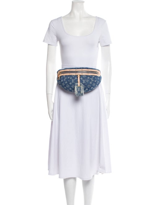 Louis Vuitton Monogram Denim High Rise Bumbag