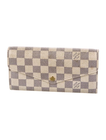 Louis Vuitton Wallets 2014 Damier Azur Pattern Sarah Wallet
