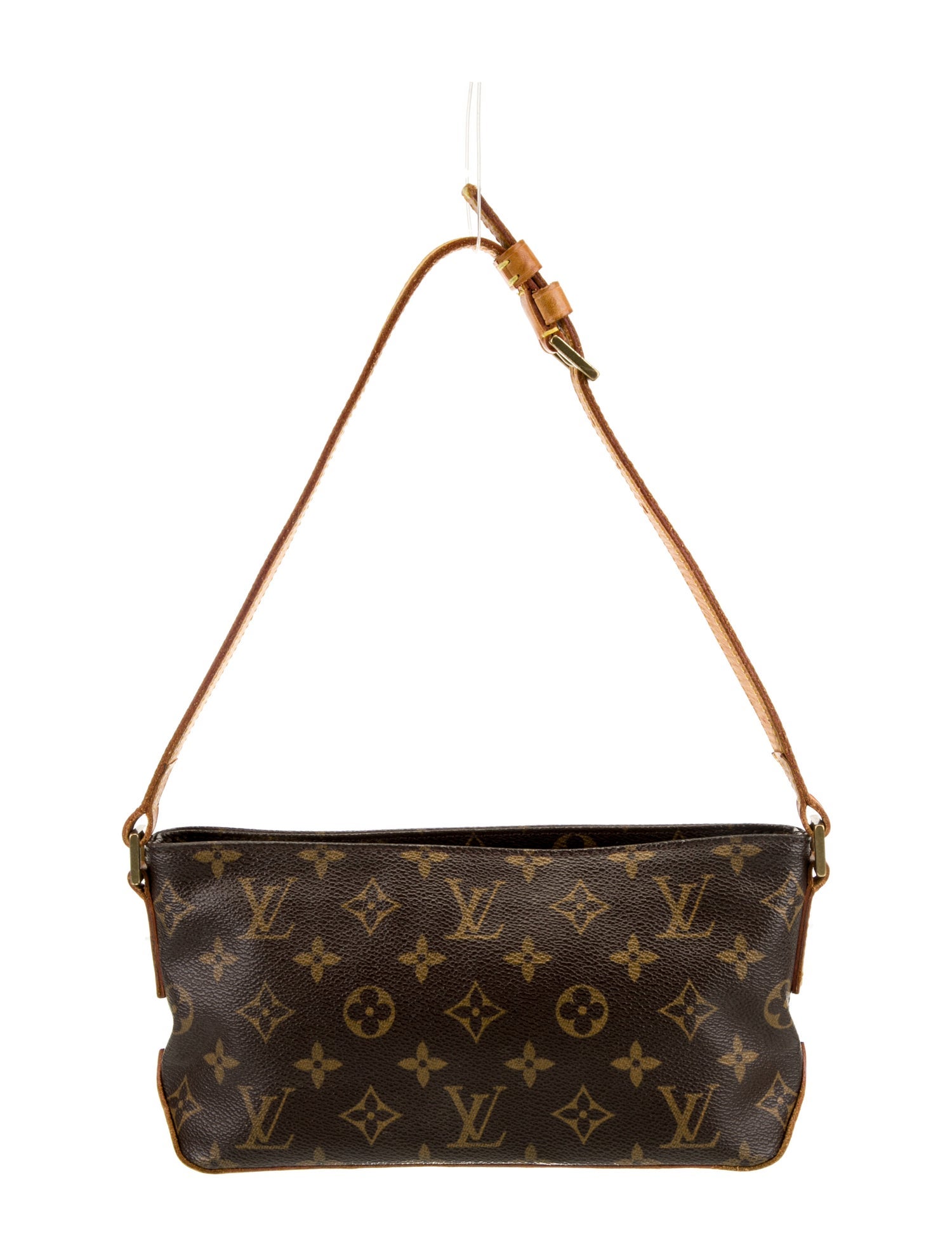 Louis Vuitton LV Monogram Trotteur Vintage Brown Shoulder Bags