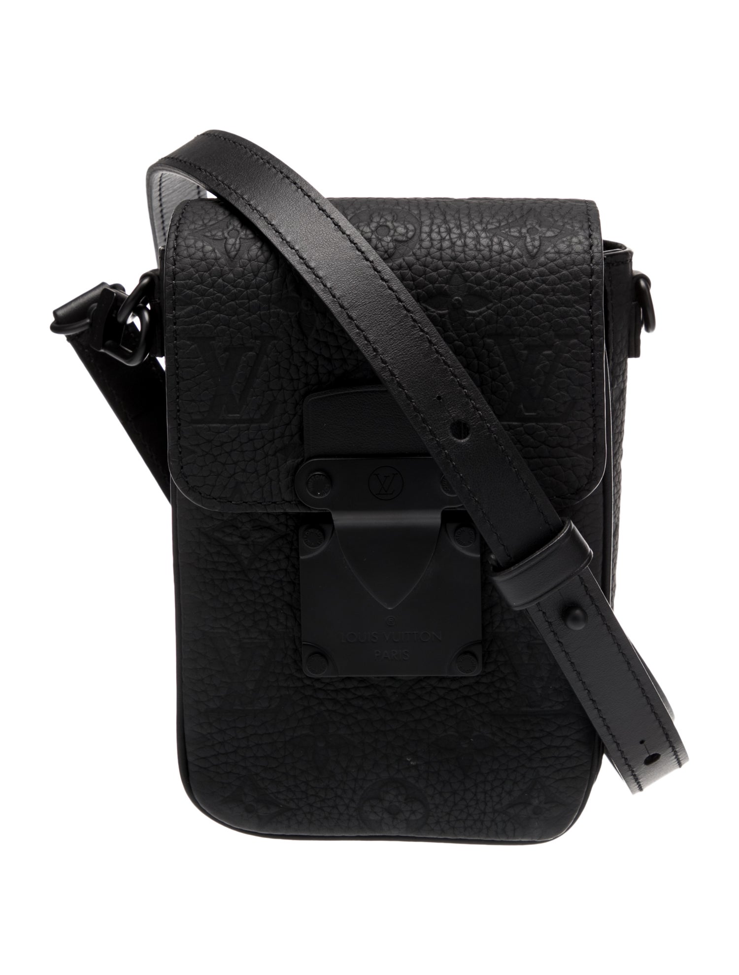 Louis Vuitton LV Monogram Messenger Bag - Black Messenger Bags