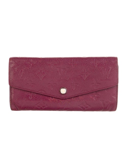 Louis Vuitton 2012 Monogram Pattern Sarah Wallet