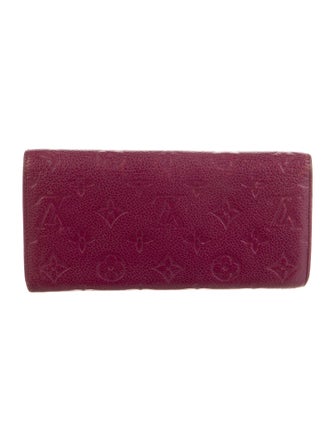 Louis Vuitton 2012 Monogram Pattern Sarah Wallet