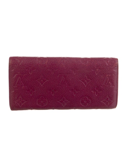 Louis Vuitton 2012 Monogram Pattern Sarah Wallet