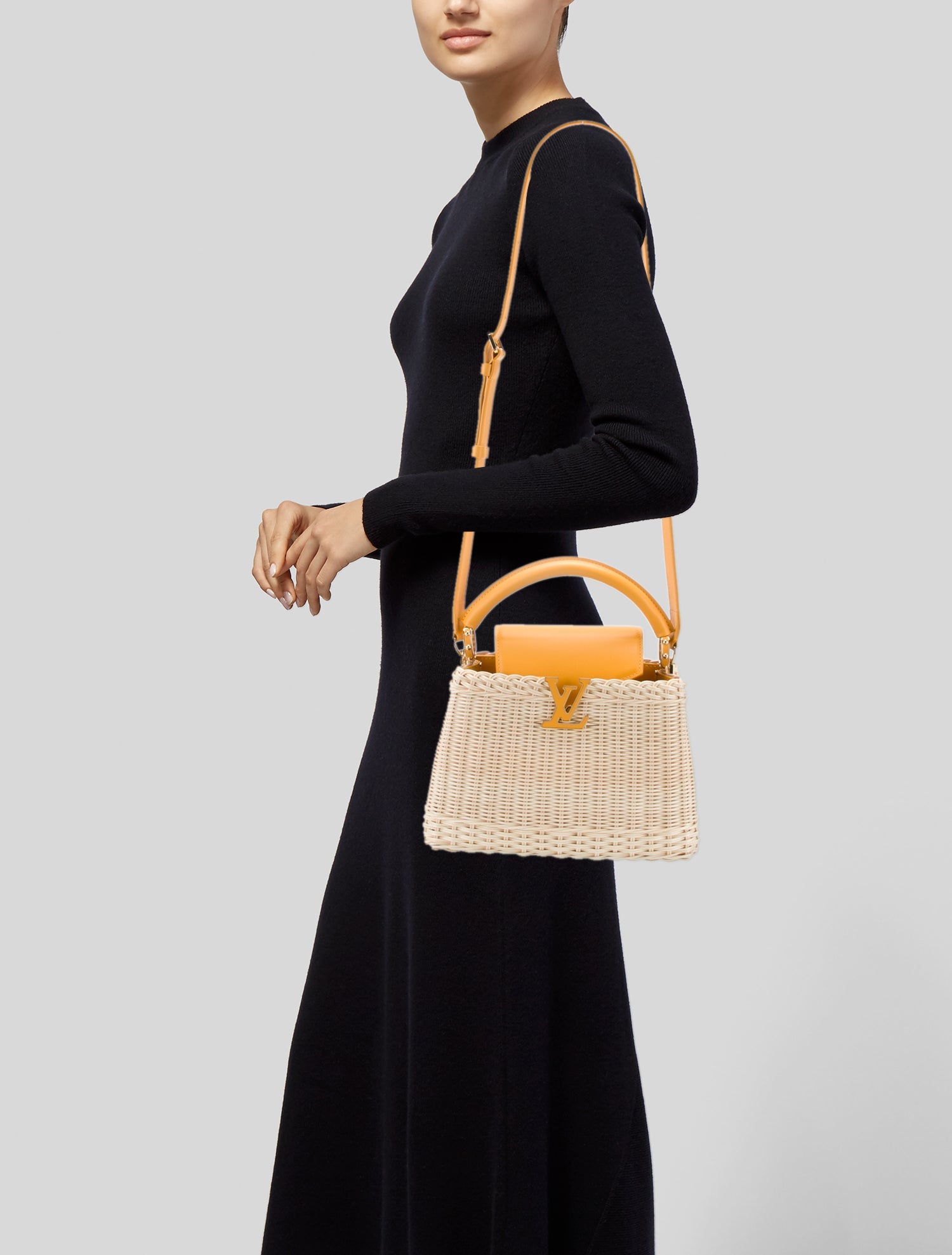 Louis Vuitton Wicker Capucines MM