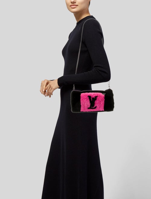 Louis Vuitton In the City Fur Muff