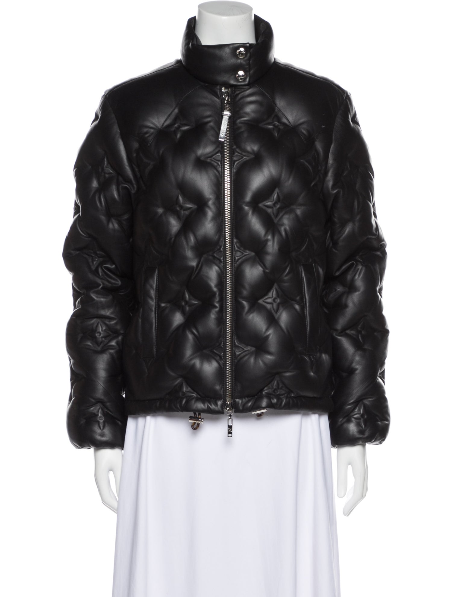 Louis Vuitton 2019 Lamb Leather Down Jacket