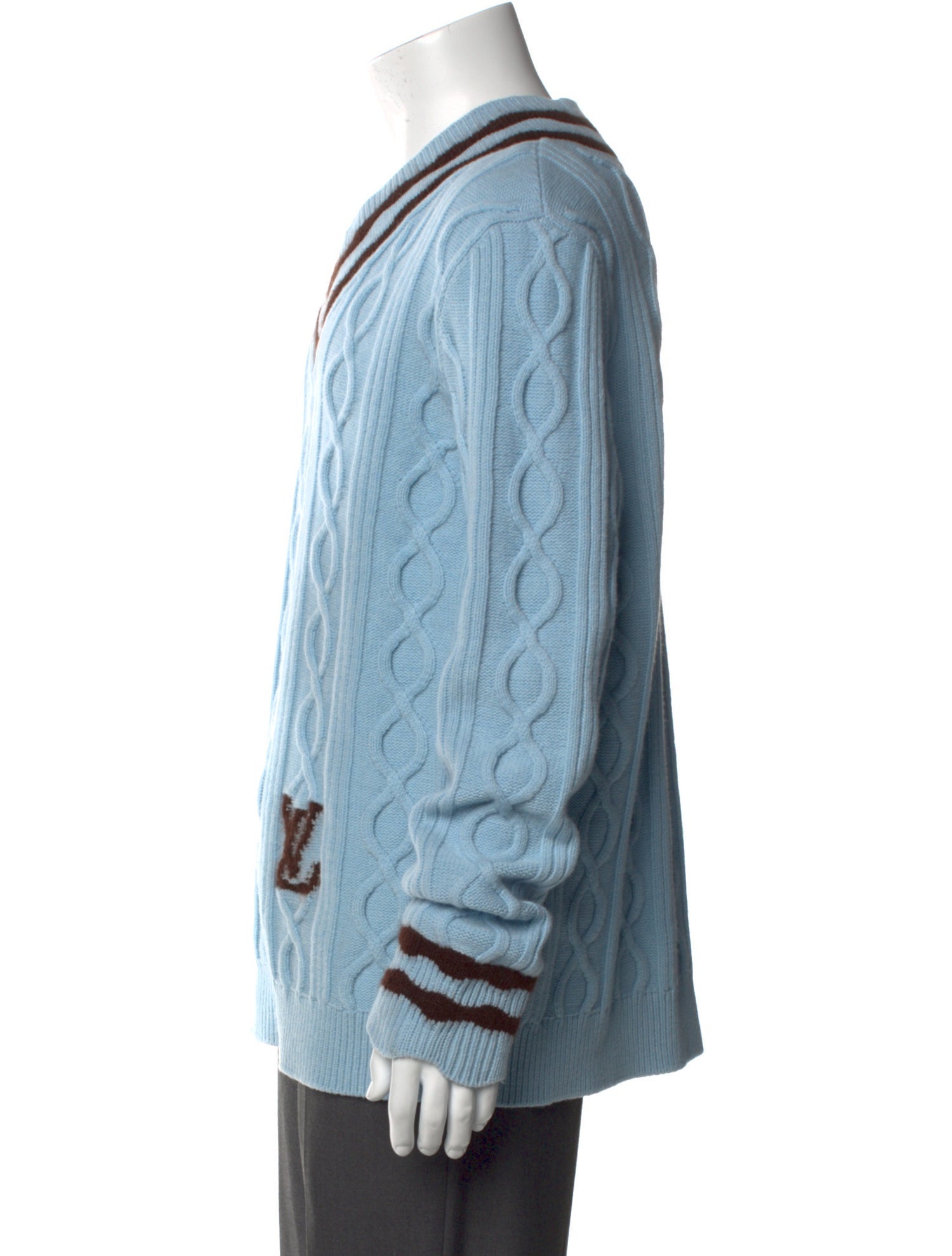 Louis Vuitton 2024 x Tyler The Creator Cable Knit Pullover