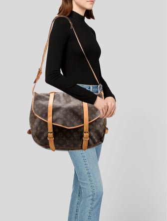 Louis Vuitton LV Monogram Saumur GM
