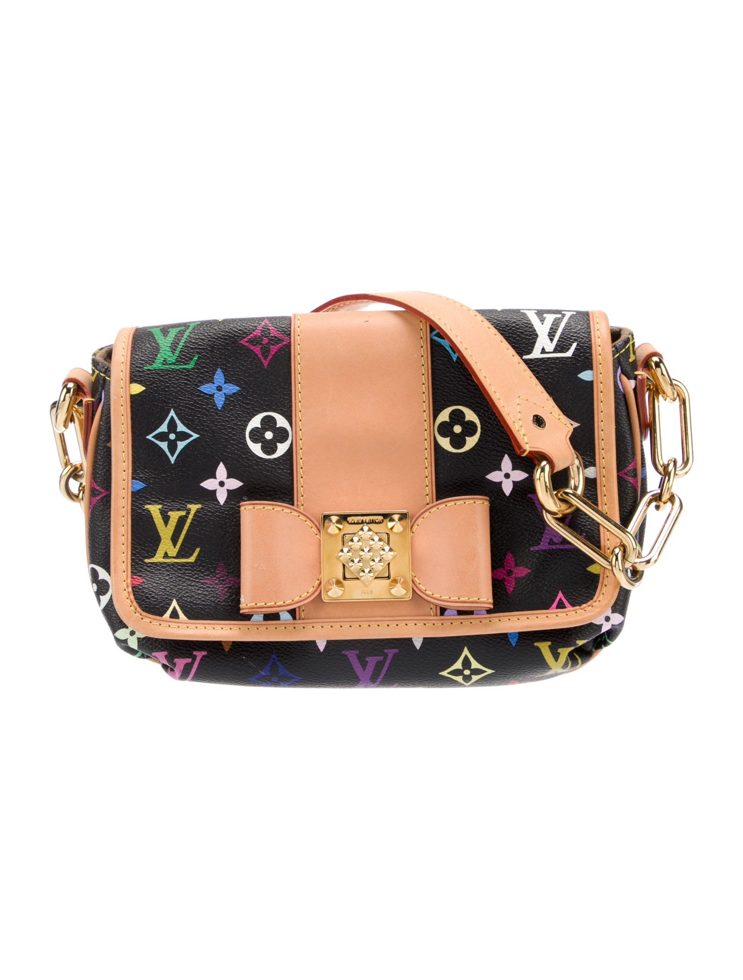 LOUIS VUITTON ミッツァ Louis Vuitton Onion Head Box Monogram M92476 Handbag Takashi
