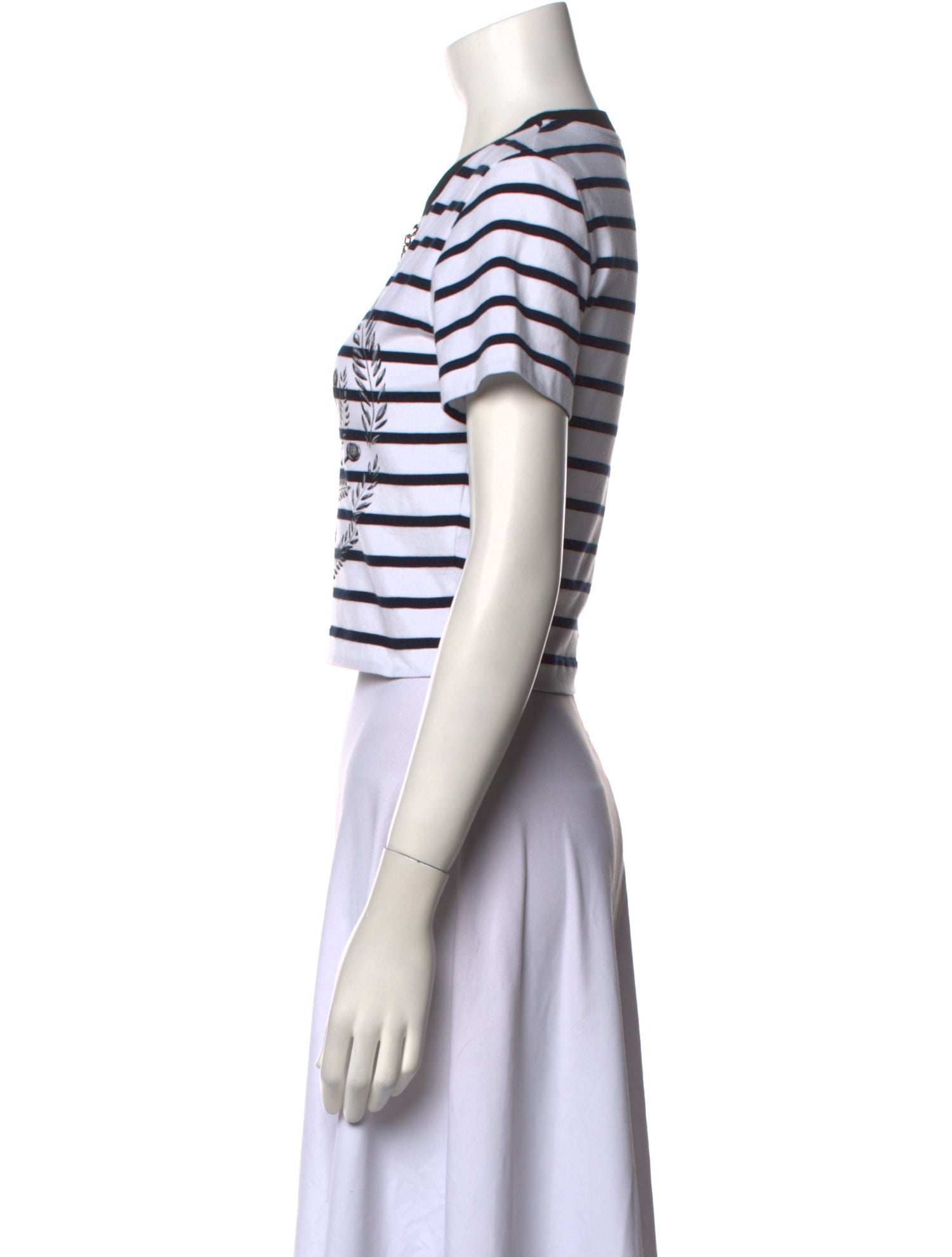 Louis Vuitton 2024 Striped Crop Top