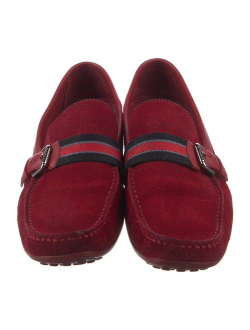 Louis Vuitton Suede Drivers