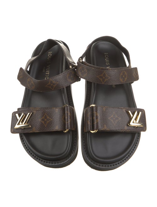 Louis Vuitton 2023 Sunset Comfort Slingback Sandals