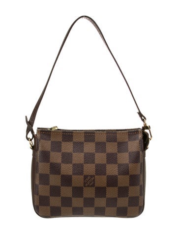 Louis Vuitton Handle Bags Damier Ebene Trousse Vintage