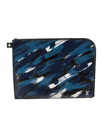 Louis Vuitton Coated Canvas Pochette GM