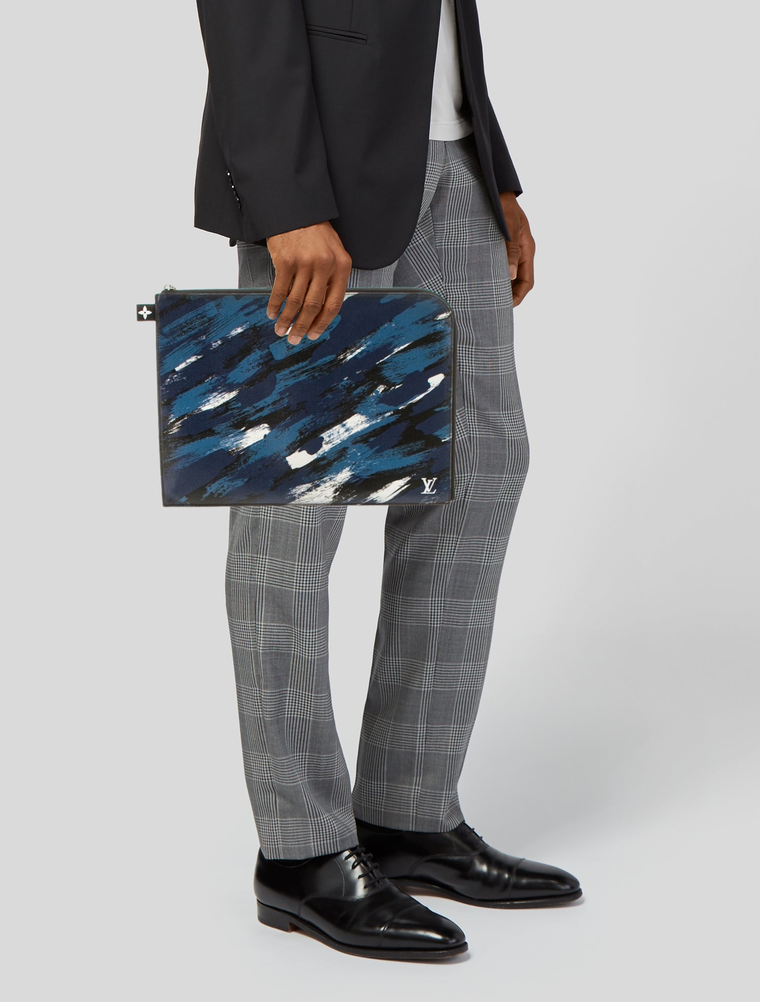 Louis Vuitton Coated Canvas Pochette GM