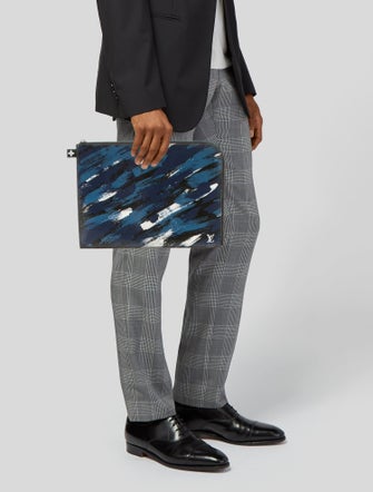 Louis Vuitton Coated Canvas Pochette GM