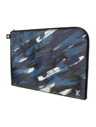 Louis Vuitton Coated Canvas Pochette GM