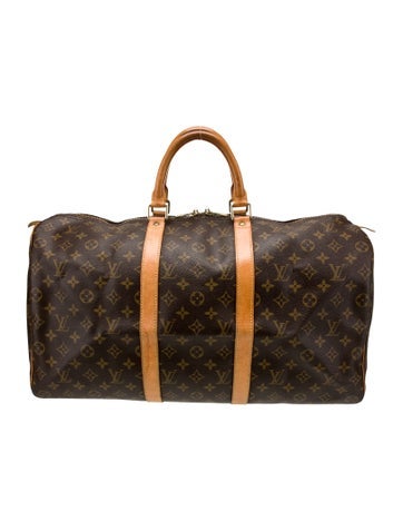 Louis Vuitton Luggage and Travel LV Monogram Keepall 50 Vintage