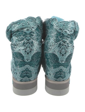 Louis Vuitton Nylon Printed Combat Boots