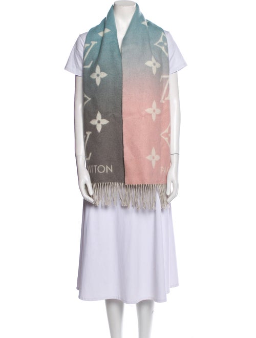 Louis Vuitton Reykjavik Gradient Cashmere Scarf