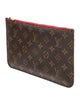Louis Vuitton LV Monogram Neverfull Pouch