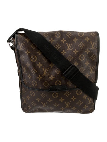 Louis Vuitton Messenger Bags LV Monogram Bass MM Vintage
