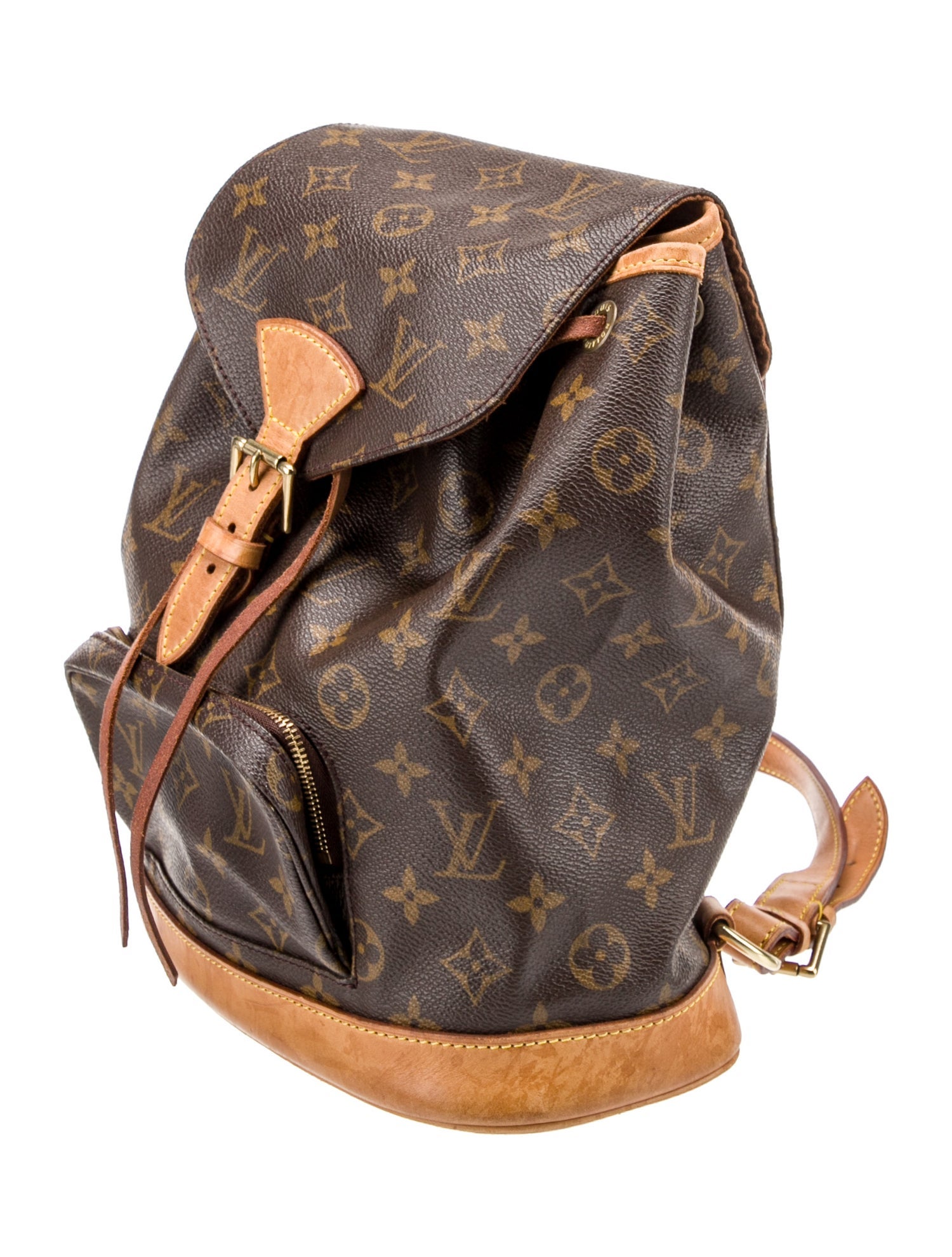 Louis Vuitton LV Monogram Montsouris MM Vintage
