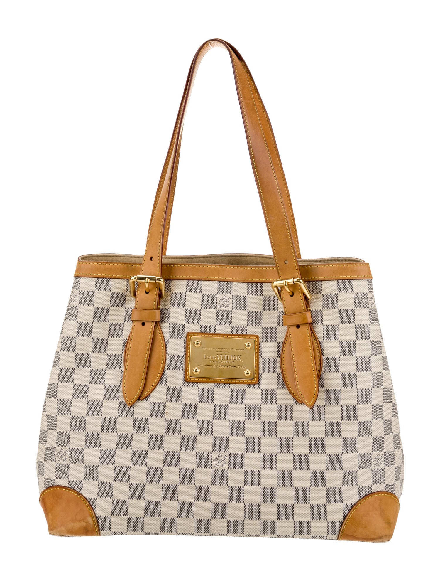 Louis Vuitton Damier Azur Hampstead MM