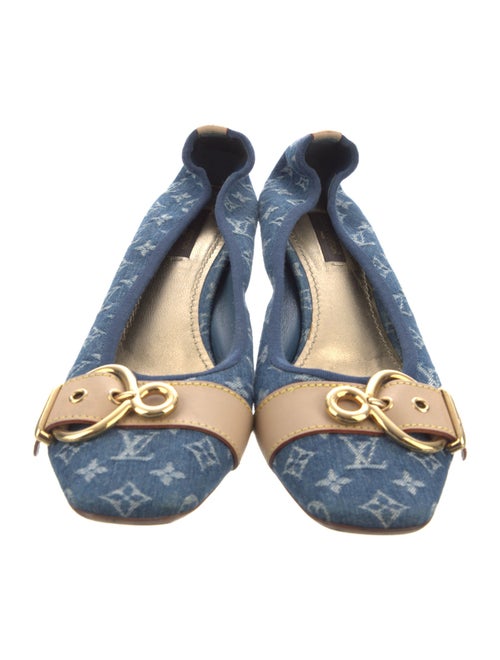 Louis Vuitton LV Monogram Denim Pumps