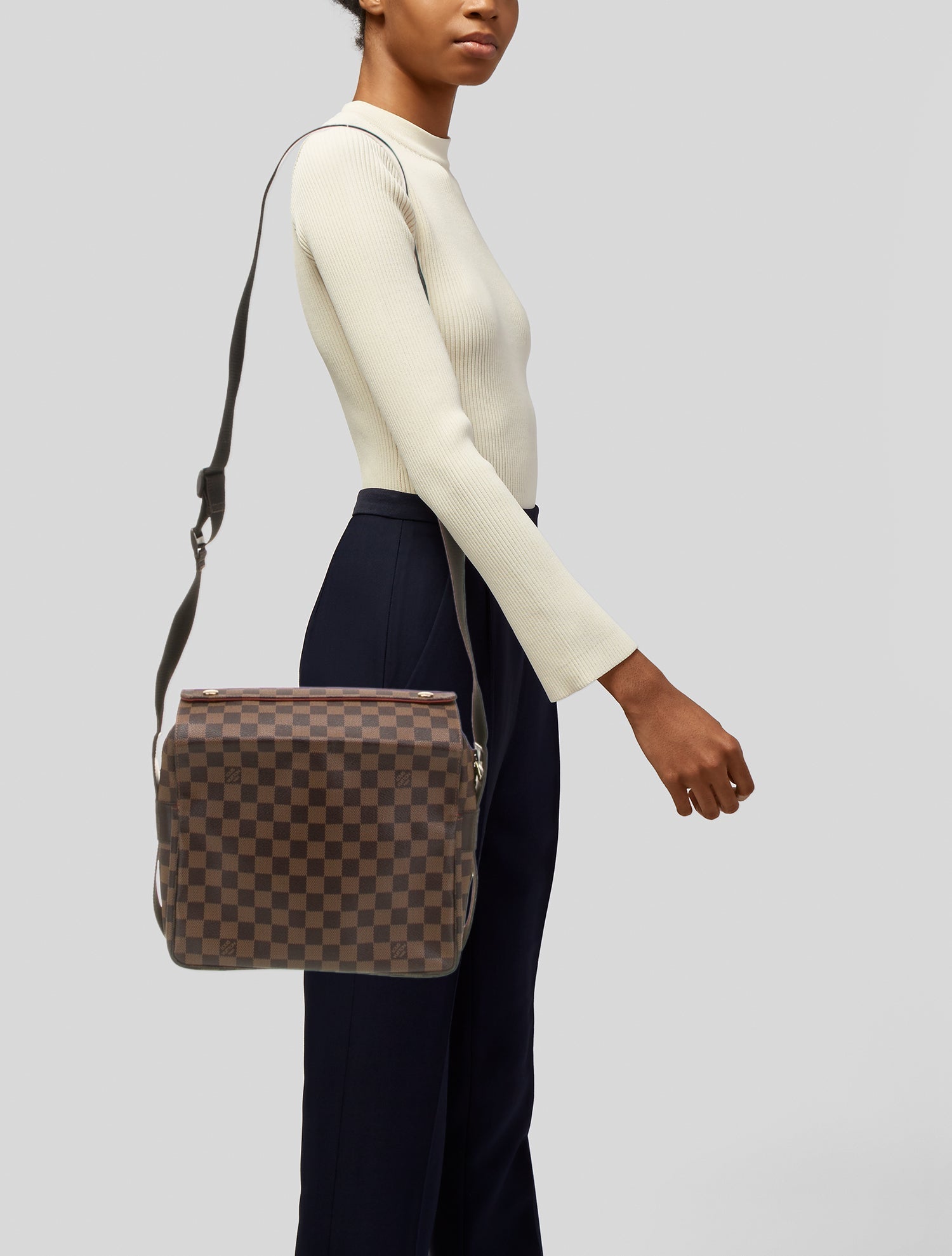 Louis Vuitton Damier Ebene Naviglio Vintage